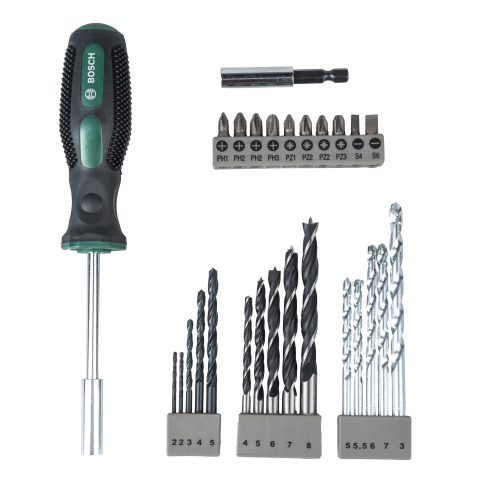Комплект Bosch Promoline 27 части - Комбинирани