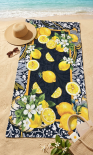 Плажна кърпа Lemons 80х160 см