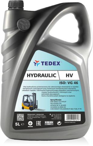 Хидравличнo маслo Tedex HV 46 - Трансмисионни и хидравлични масла