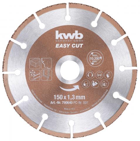 Универсален карбиден диск KWB Ф 150 мм - Дискове за други материали