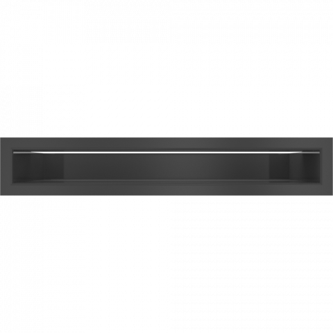 Решетка Luft 45о 6/40 см черна, снимка 3 - Решетки