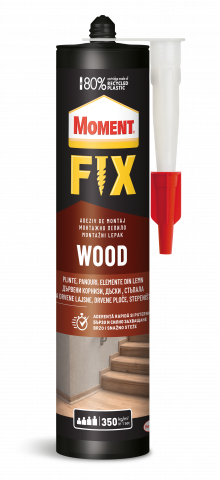 Moment FIX Wood монт. лепило за дървени елементи, 385гр. - Монтажни лепила