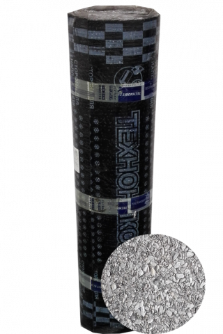 Битумна мембрана TECHNOBIT ECO Mineral V 3.5 сива посипка 10 м2 - Рулонна хидроизолация