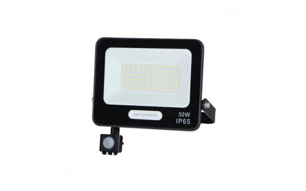 LED прожектор със сензор 50W 4500Lm 6000K - Led прожектори