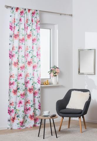 Готово перде Azalea 140x260 см розово - Готови пердета