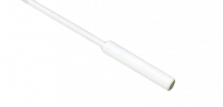 Пръчка за перде 125 см бяло