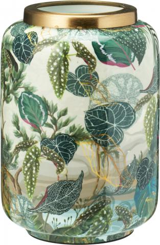 Ваза JUNGLE PRINT, 20.5см - Стъклени вази