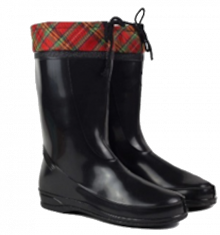 Дамски гумени ботуши с изолирана ивица №36 - Градински обувки и ръкавици