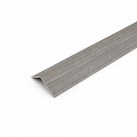 L - профил LK 20 270 см, сребрист ясен - PVC профили