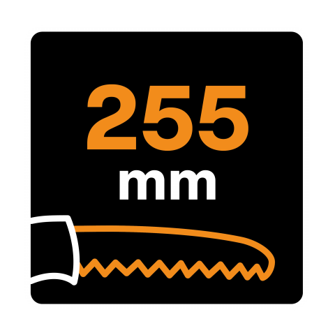 Телескопичен градински трион Fiskars Xtract SW75, снимка 3 - Триони и ножове