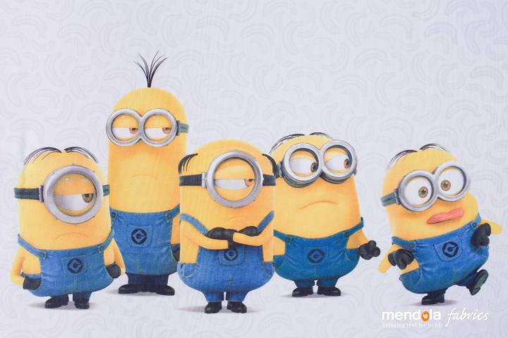 Готово перде Minions 140х245 см бяло, снимка 5 - Готови пердета