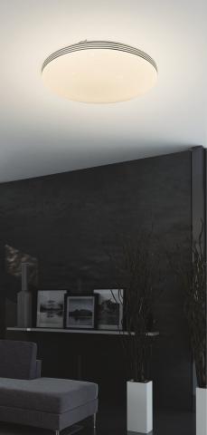 LED плафон Oscar2 18W 1350Lm 4000K кръг, снимка 4 - Плафони