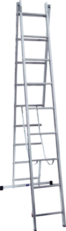 Алуминиева стълба 2х9 - Строителни стълби