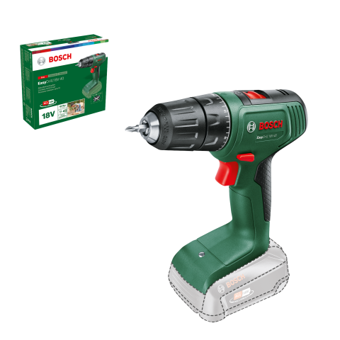 Акумулаторен винтоверт BOSCH EasyDrill 18V-40 1x2.0 Ah, снимка 2 - Акумулаторни винтоверти