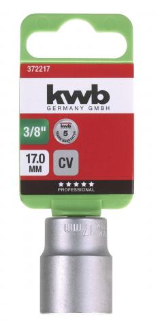 Вложка KWB 3/8" 17 мм - Ръчни инструменти