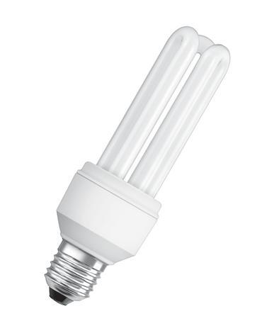 Енергостяваща лампа стик 15W Е27,студена - Енергоспестяващи крушки e27