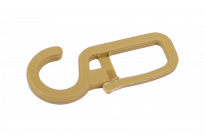 Кука пластмасова 10 бр. в пакет светла