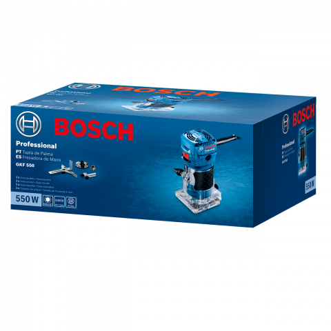 Фреза за кантове BOSCH BLUE GKF 550, снимка 4 - Оберфрези