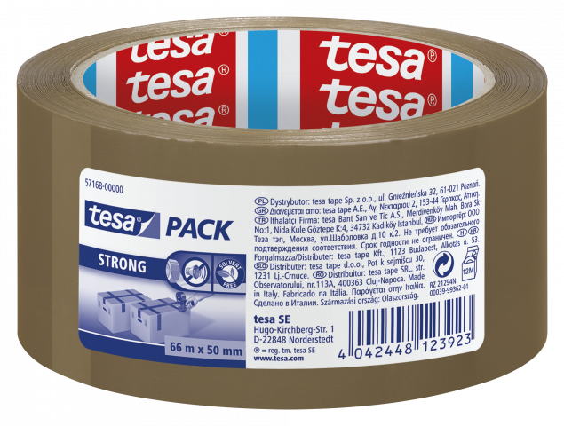 Пакетираща лента TESA 66Х50 кафява - Пакетажни ленти