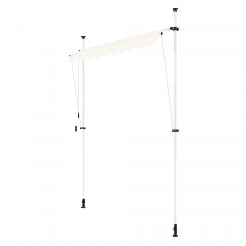 Тента 250x120 см бежово, снимка 3 - Тенти и сенници