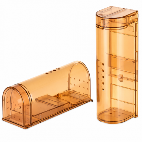 Капан за мишки 19х6.2х7 см 2 броя - Уреди на батерии или ток