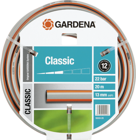 Градински маркуч Gardena Classic 1/2" 20 м. - Маркучи на ролка