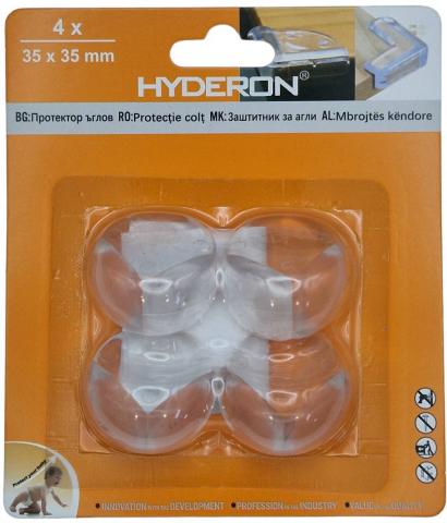 Протектор ъглов Hyderon 35*35мм 4бр - Сигурност в ежедневието