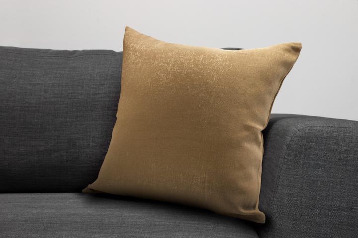 Декоративна калъфка Dixieland 45х45 см тъмнобежова, снимка 2 - Декоративни възглавници