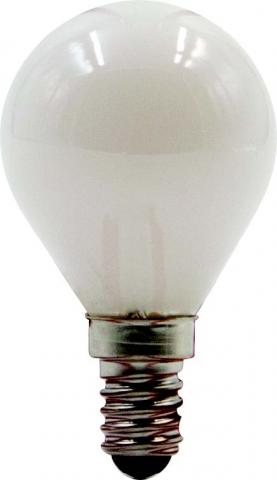LED филамент мат балонче 4W E14 2700K - Лед крушки е14