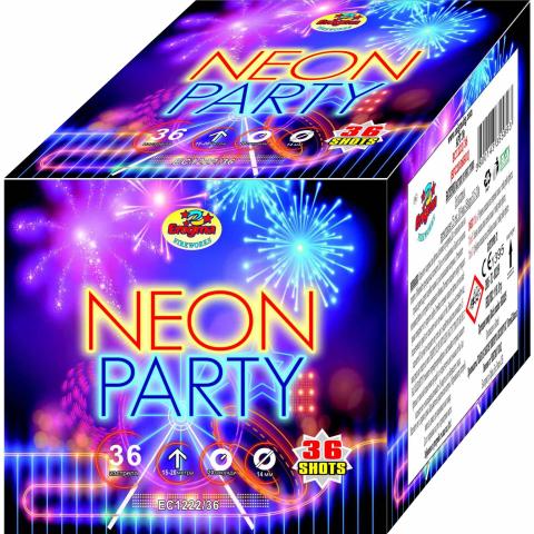 Пиробатерия Neon Party ф14мм/36 изстрела - Батерии