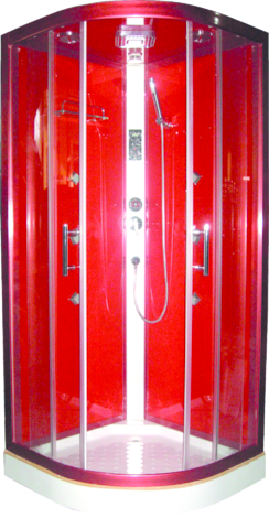 Хидромасажна душ кабина Рубин 90х90 см - Хидромасажни кабини
