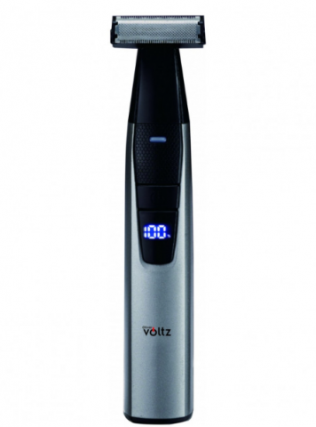 Бръсначка за бръснене Voltz OV51812D, Акумулаторна, 5W, USB, 600mAh, Черен\сив - Машинки за подстригване, самобръсначки, тримери
