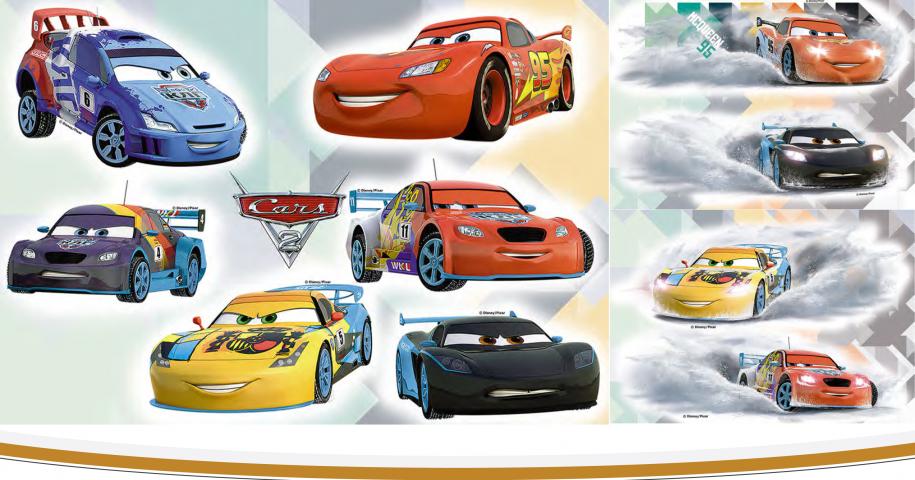 Стикер за стена Cars 2 35x50 см - Постери и стикери