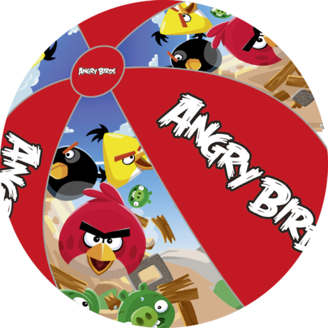 Надув.топка Angry Birds,O 51см - Надуваеми