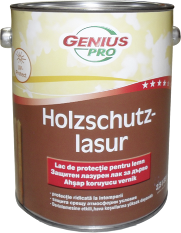 GP Holzschutzlasur 2,5L farb. - Восък и коректори за дърво