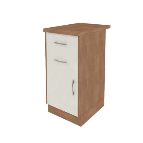 Долен шкаф с две чекмеджета и една врата Финес, модул 22, снимка 2 - Модулни кухни с онлайн поръчка