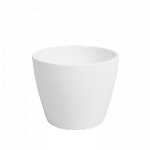 Кашпа за кактус Nubia ф9 см бяла - Керамични кашпи