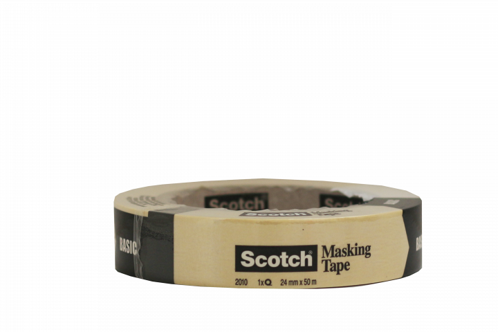 2010B Scotch Маскираща лента, 24ммХ50м - Хартиени ленти