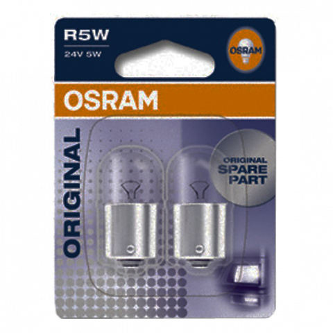 Aвто крушка R5W Osram 24V BA15s - Осветление