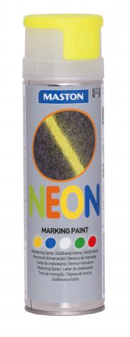 Спрей за маркиране Maston 0.5л, неон жълт - Спрей бои универсални