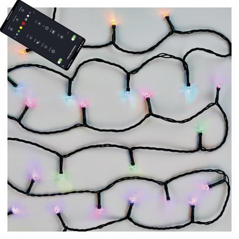 GoSmart LED коледна верига, 12м - Светеща верига