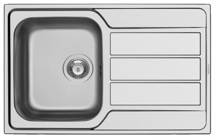 Кухненска мивка ATHENA79х50 - Мивки алпака