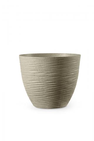 Саксия Donna ф30 см капучино - Пластмасови саксии