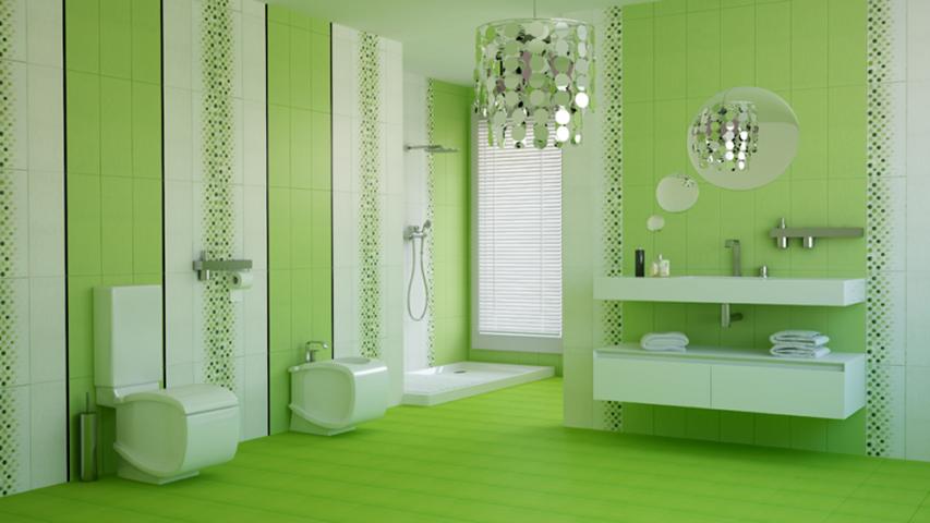 Декор Domenico Bubbles Green, снимка 2 - Декор