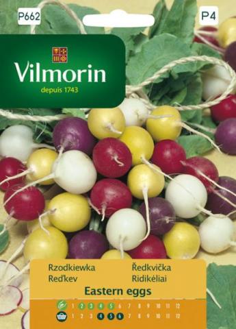 Репички - микс цветове - Вилморин, снимка 2 - Семена за плодове и зеленчуци