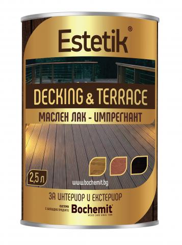 Estetik декинг 2.5л тик - Акрилатни лазурни лакове