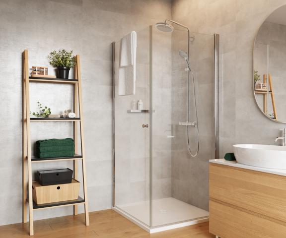SPC Стенен Панел Concrete Beige 30x60, снимка 2 - Облицовъчни плочи