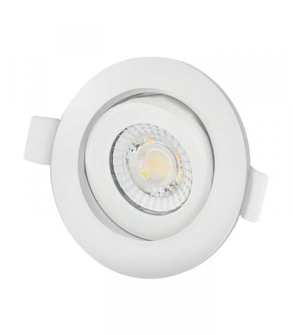 LED луна NIKO 7W 3-6K 38° Ф70мм бяла - Луни