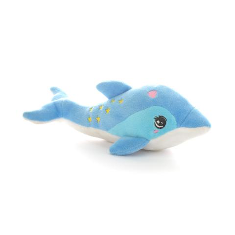 Плюшен делфин със звук 6см, снимка 3 - Плюшени коледни играчки