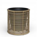 Кашпа ратан 35х35х35 см